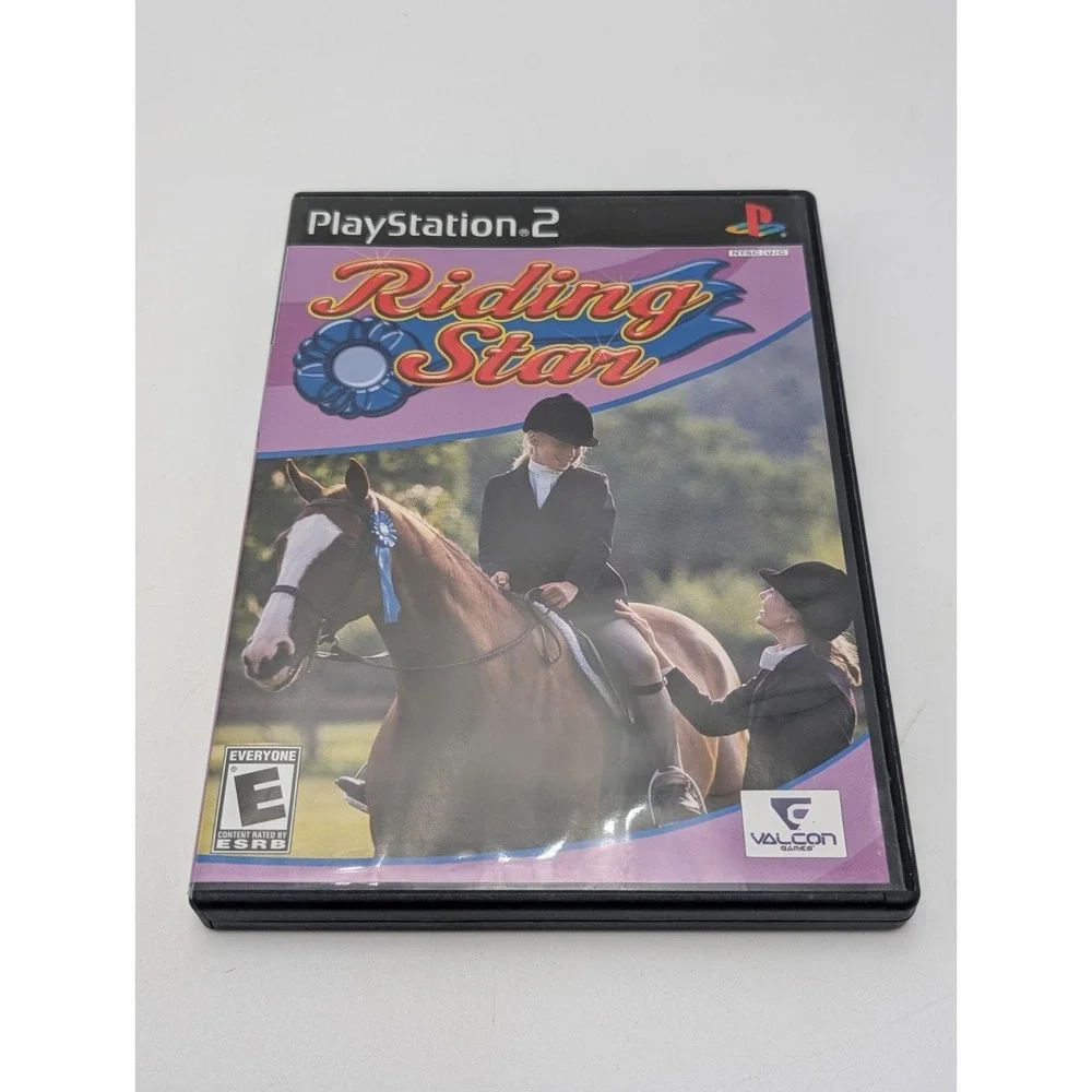 Riding Star - PlayStation 2 Ps2 Complete CIB Excellent Condition - Clean Nm Disc